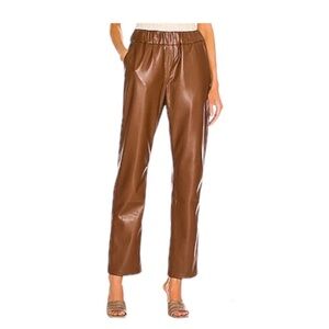 Brown Leather Pants
